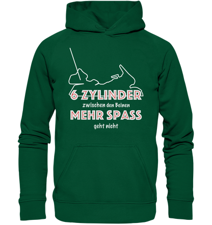 Goldwinger Spruch - 6 Zylinder - Basic Unisex Hoodie