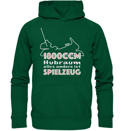Goldwinger Spruch - 1800ccm Spielzeug - Basic Unisex Hoodie