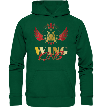 Goldwing - Wing King rot/gold - Basic Unisex Hoodie