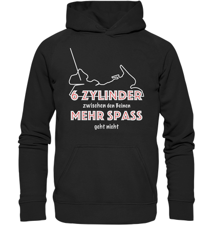 Goldwinger Spruch - 6 Zylinder - Basic Unisex Hoodie