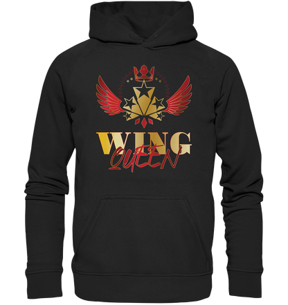 Goldwing - Wing Queen rot/gold - Basic Unisex Hoodie