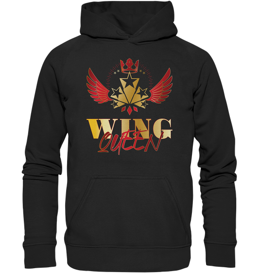 Goldwing - Wing Queen rot/gold - Basic Unisex Hoodie