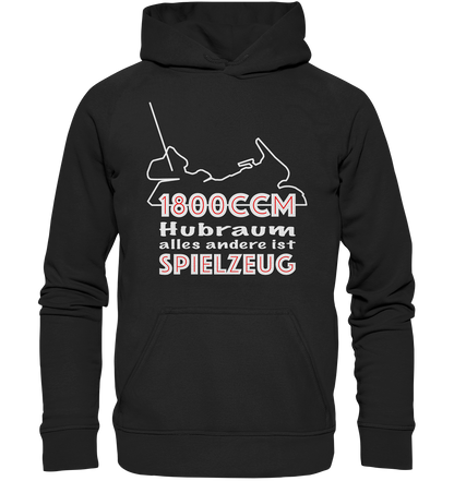 Goldwinger Spruch - 1800ccm Spielzeug - Basic Unisex Hoodie