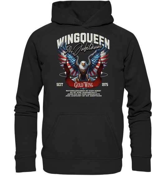 Goldwing Wing Queen 50 Jubiläum 1975 DE - Basic Unisex Hoodie