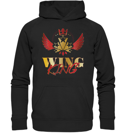 Goldwing - Wing King rot/gold - Basic Unisex Hoodie