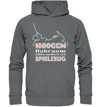 Goldwinger Spruch - 1800ccm Spielzeug - Basic Unisex Hoodie