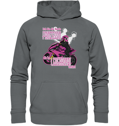 Frauenpower - Prinzessin mit Helm  - Basic Unisex Hoodie