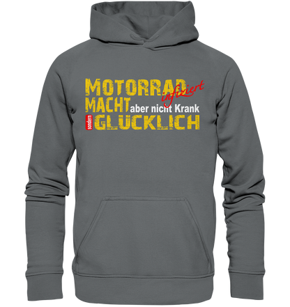 Motorrad macht Glücklich  - Basic Unisex Hoodie