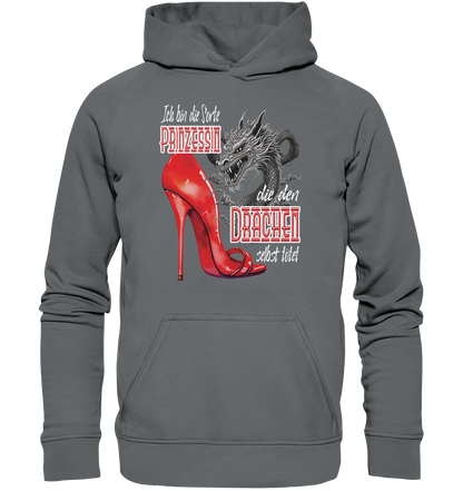 Prinzessin - die den Drachen tötet High Heel - Basic Unisex Hoodie