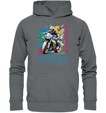 Biker aus Leidenschaft - Abstrakt  - Basic Unisex Hoodie