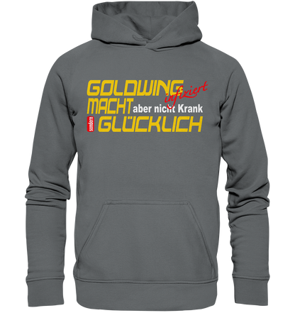 Goldwing macht Glücklich - Basic Unisex Hoodie