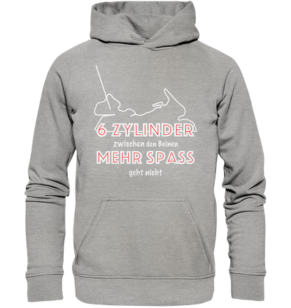 Goldwinger Spruch - 6 Zylinder - Basic Unisex Hoodie