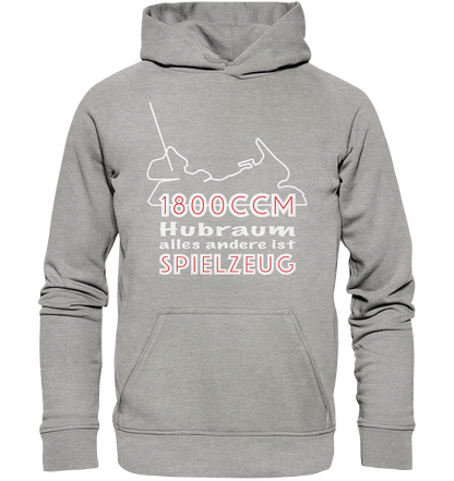 Goldwinger Spruch - 1800ccm Spielzeug - Basic Unisex Hoodie