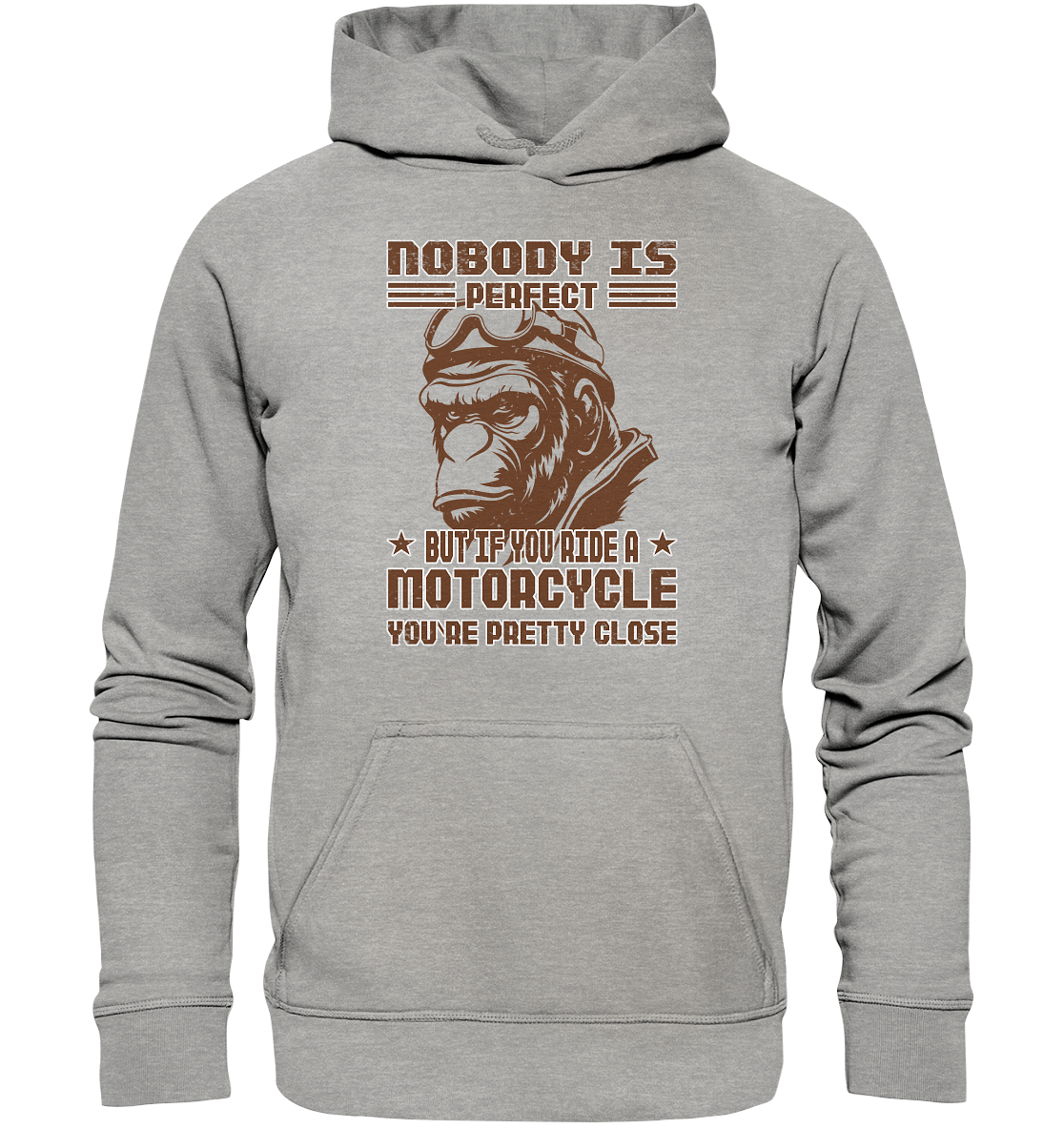 Nobody is Perfect - Motorcycle  - Basic Unisex Hoodie