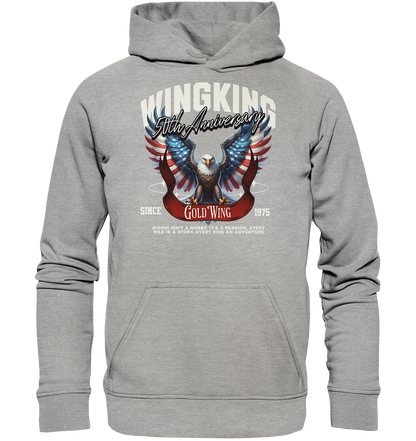 Goldwing Wing King 50 Jubiläum 1975 - Basic Unisex Hoodie