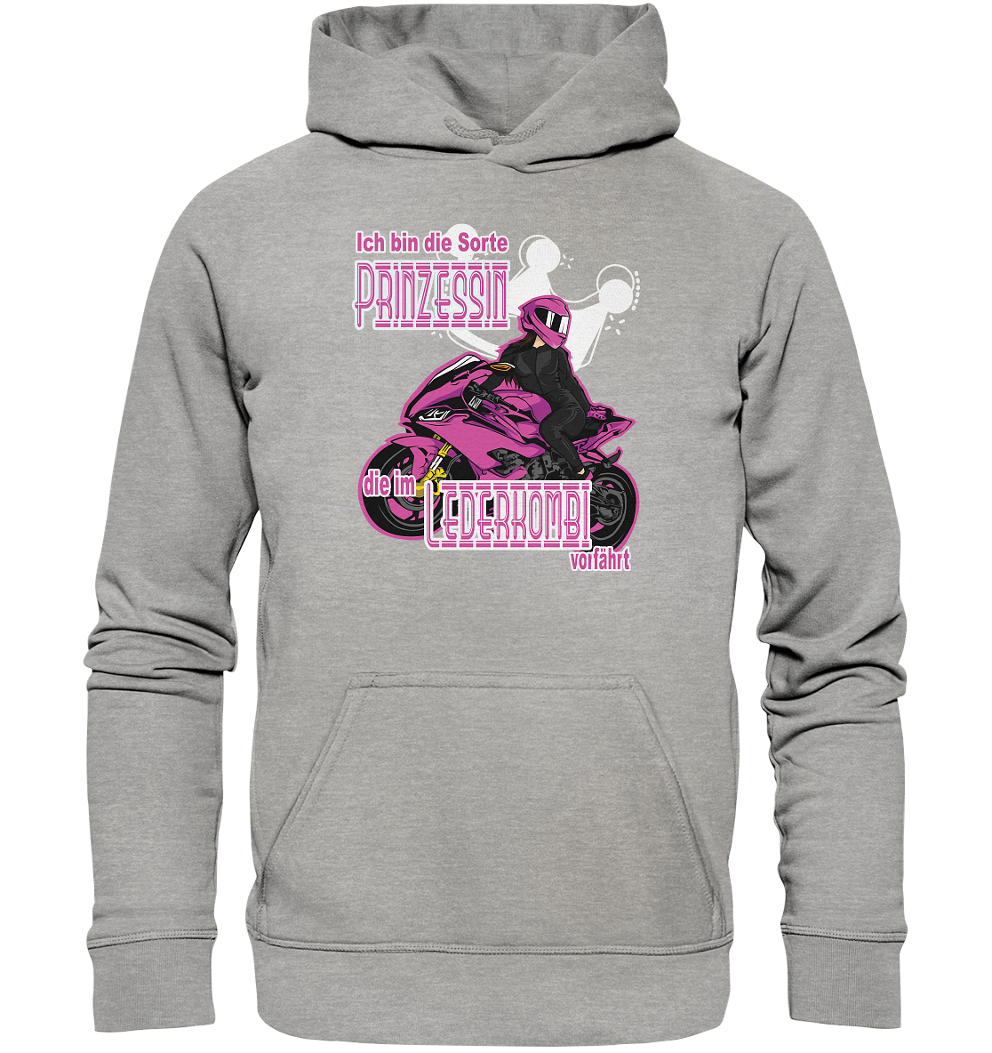 Frauenpower - Prinzessin mit Helm  - Basic Unisex Hoodie
