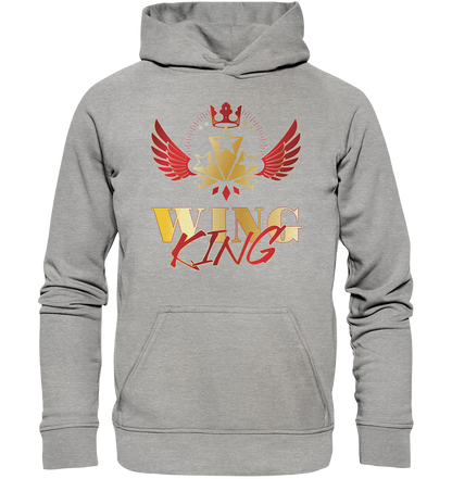 Goldwing - Wing King rot/gold - Basic Unisex Hoodie