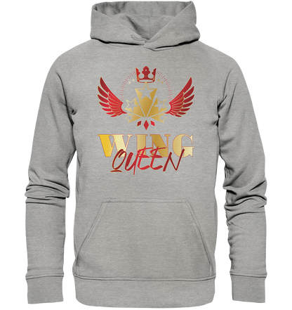 Goldwing - Wing Queen rot/gold - Basic Unisex Hoodie