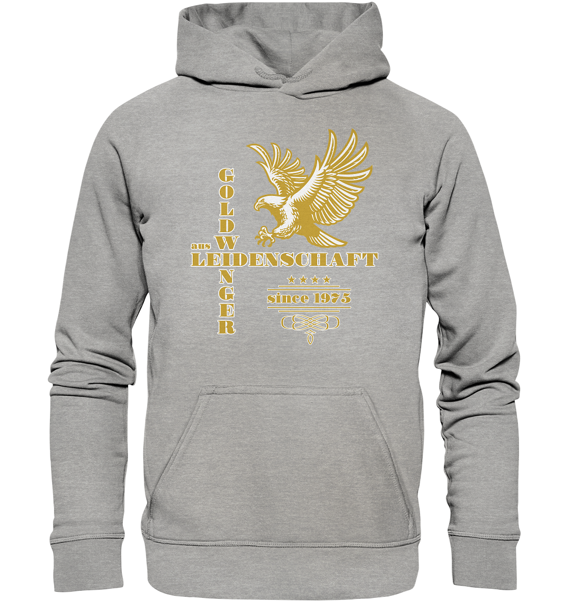 Goldwinger aus Leidenschaft seit 1975 - Basic Unisex Hoodie