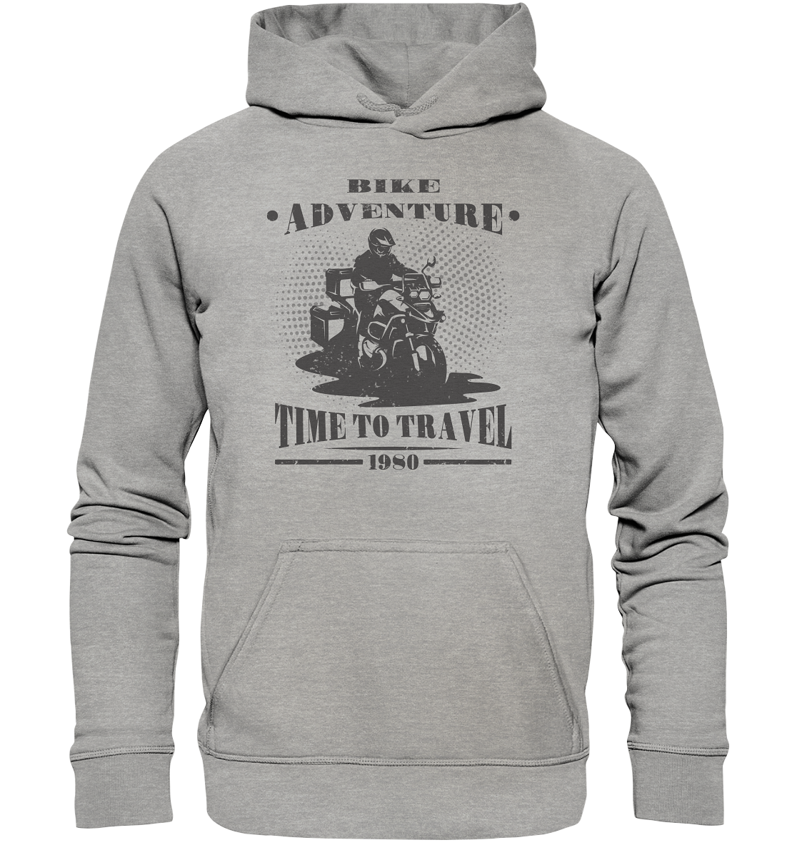 Adventure Bike 1980 - Basic Unisex Hoodie