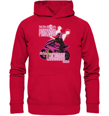 Frauenpower - Prinzessin mit Helm  - Basic Unisex Hoodie