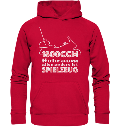 Goldwinger Spruch - 1800ccm Spielzeug - Basic Unisex Hoodie