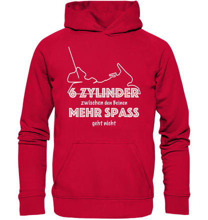 Goldwinger Spruch - 6 Zylinder - Basic Unisex Hoodie