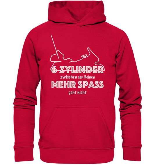 Goldwinger Spruch - 6 Zylinder - Basic Unisex Hoodie