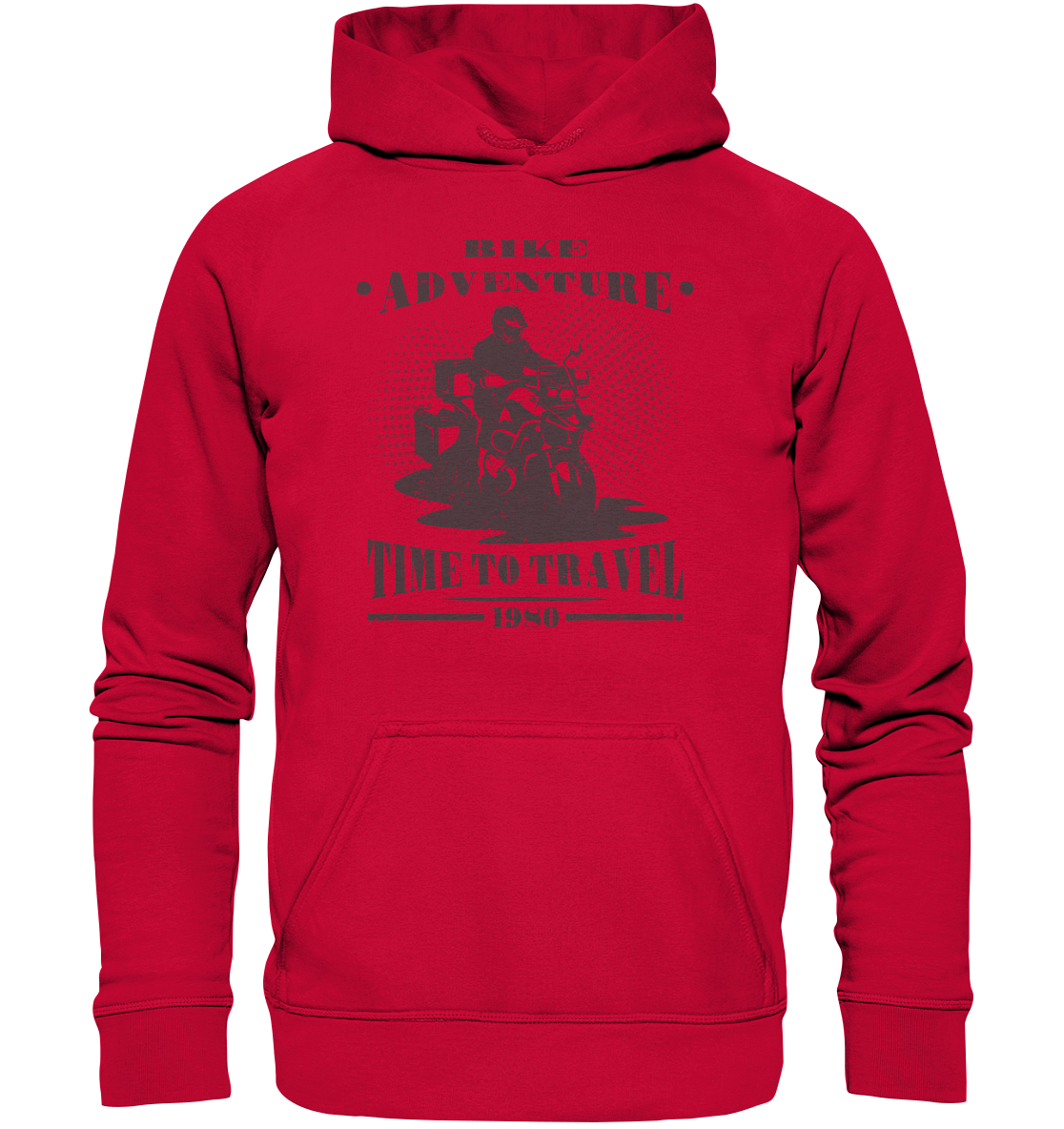 Adventure Bike 1980 - Basic Unisex Hoodie