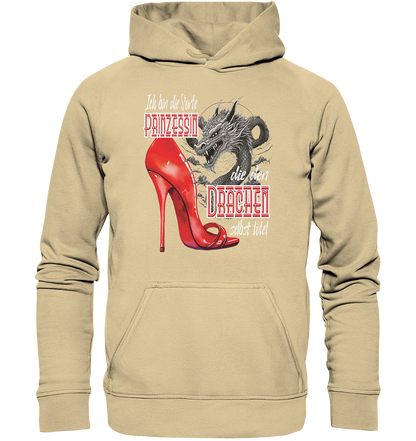 Prinzessin - die den Drachen tötet High Heel - Basic Unisex Hoodie