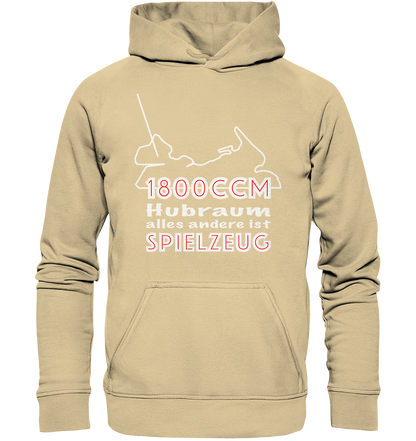 Goldwinger Spruch - 1800ccm Spielzeug - Basic Unisex Hoodie