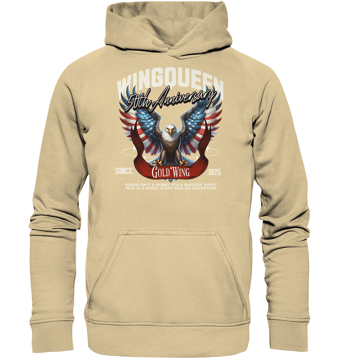 Goldwing Wing Queen 50 Jubiläum 1975 - Basic Unisex Hoodie