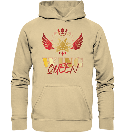 Goldwing - Wing Queen rot/gold - Basic Unisex Hoodie