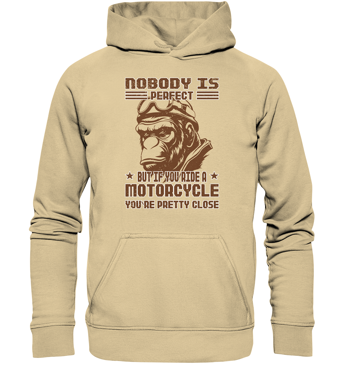 Nobody is Perfect - Motorcycle  - Basic Unisex Hoodie