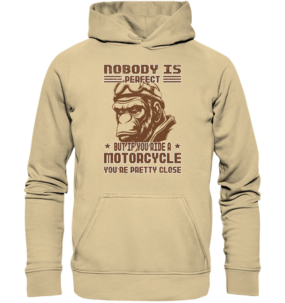 Nobody is Perfect - Motorcycle  - Basic Unisex Hoodie