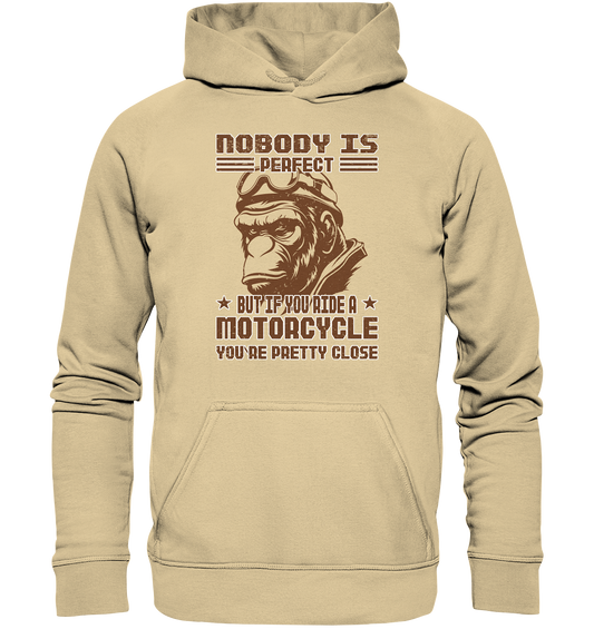 Nobody is Perfect - Motorcycle  - Basic Unisex Hoodie