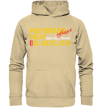 Motorrad macht Glücklich  - Basic Unisex Hoodie