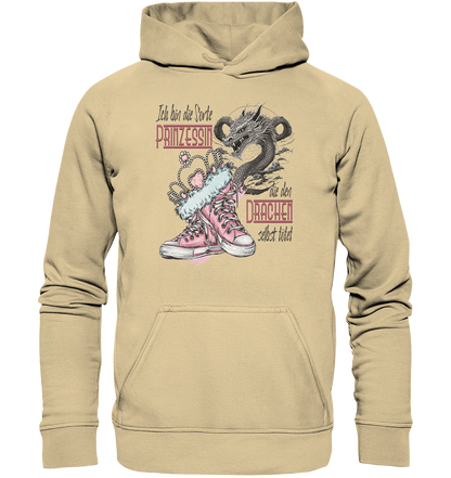 Prinzessin - die den Drachen selbst tötet - Basic Unisex Hoodie