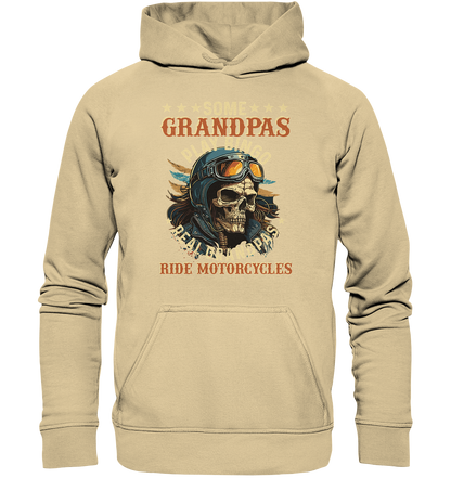 Echte Opas fahren Motorrad - Basic Unisex Hoodie