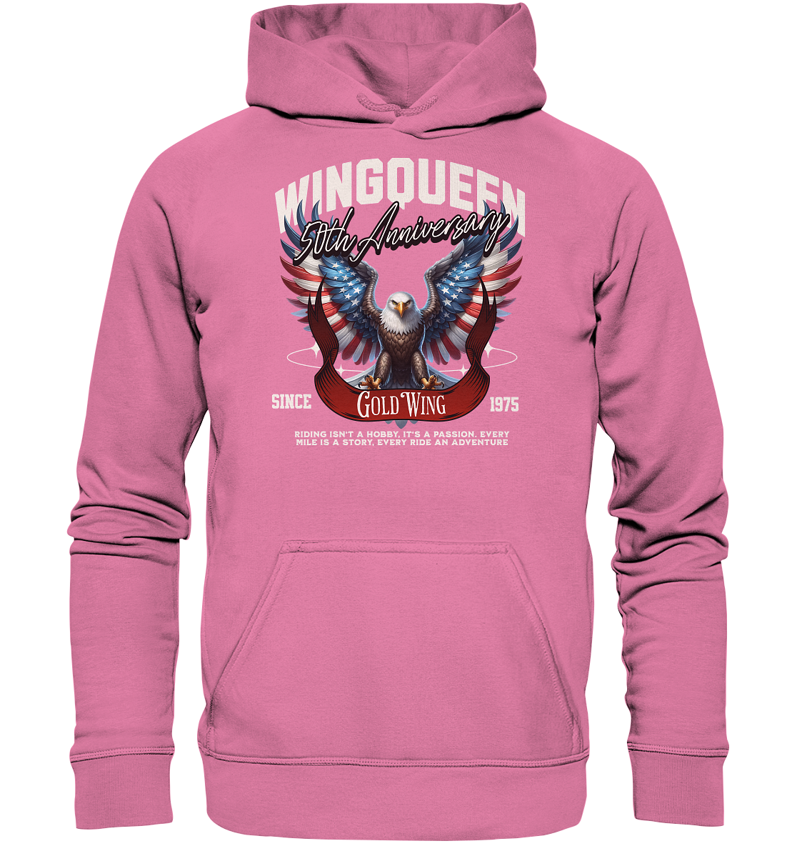 Goldwing Wing Queen 50 Jubiläum 1975 - Basic Unisex Hoodie