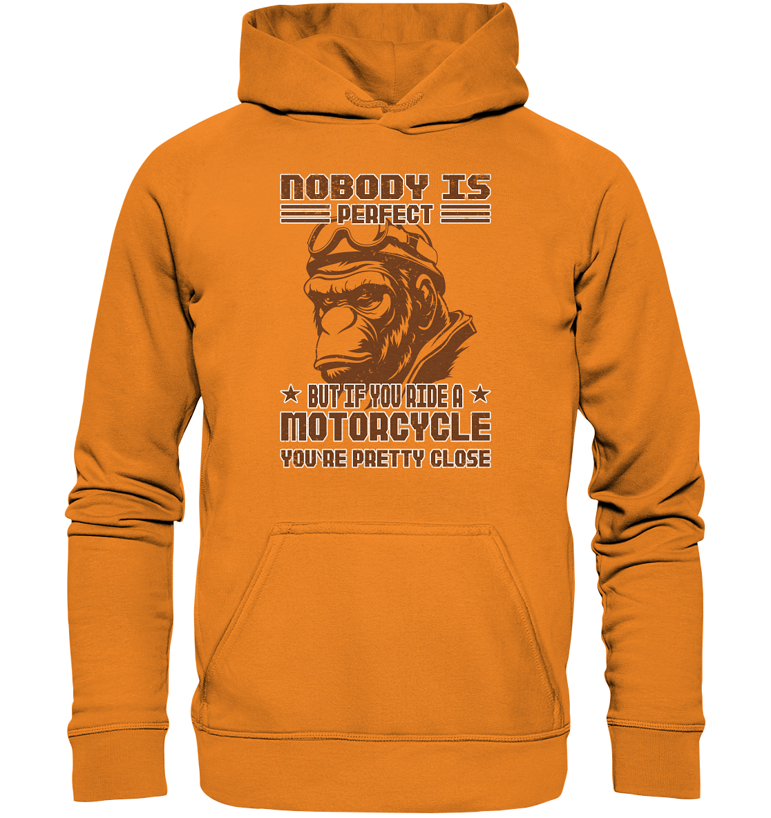 Nobody is Perfect - Motorcycle  - Basic Unisex Hoodie