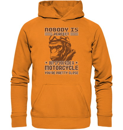 Nobody is Perfect - Motorcycle  - Basic Unisex Hoodie