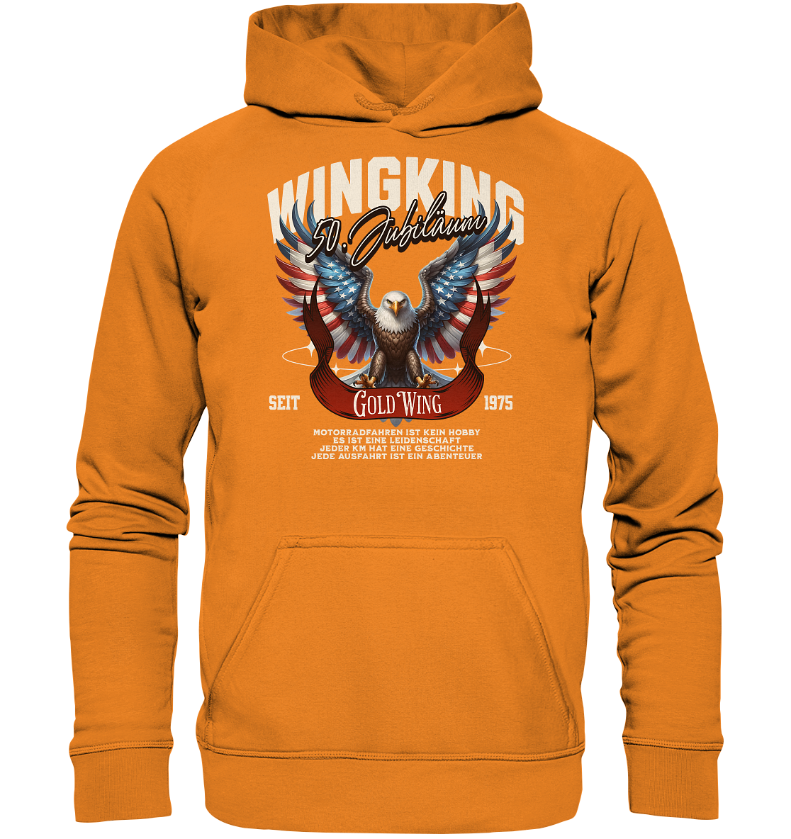 Goldwing Wing King 50 Jubiläum 1975 - Basic Unisex Hoodie