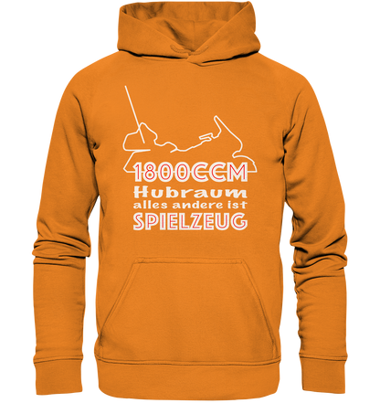 Goldwinger Spruch - 1800ccm Spielzeug - Basic Unisex Hoodie