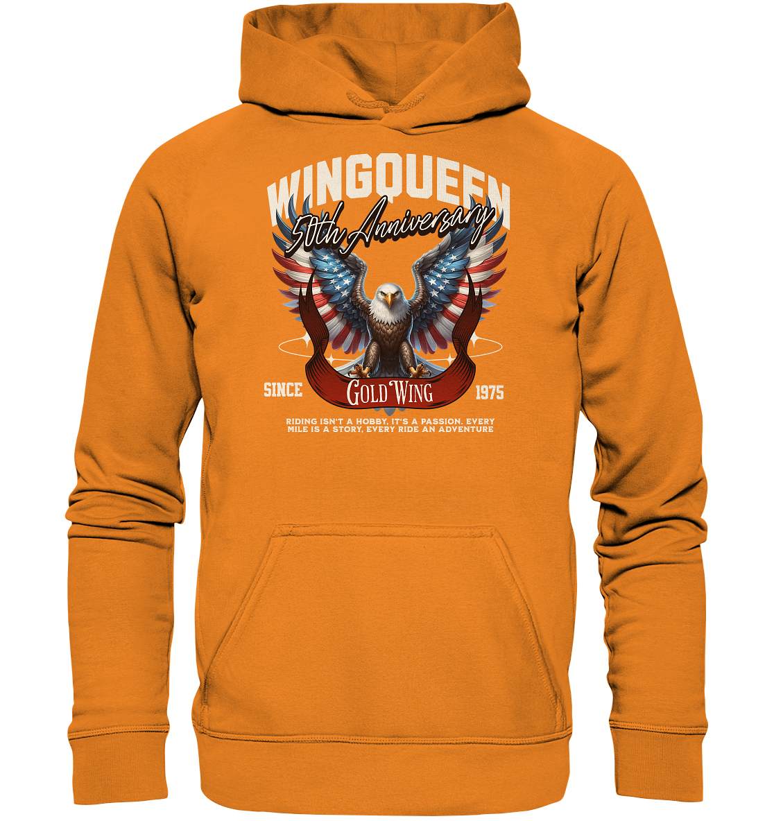 Goldwing Wing Queen 50 Jubiläum 1975 - Basic Unisex Hoodie