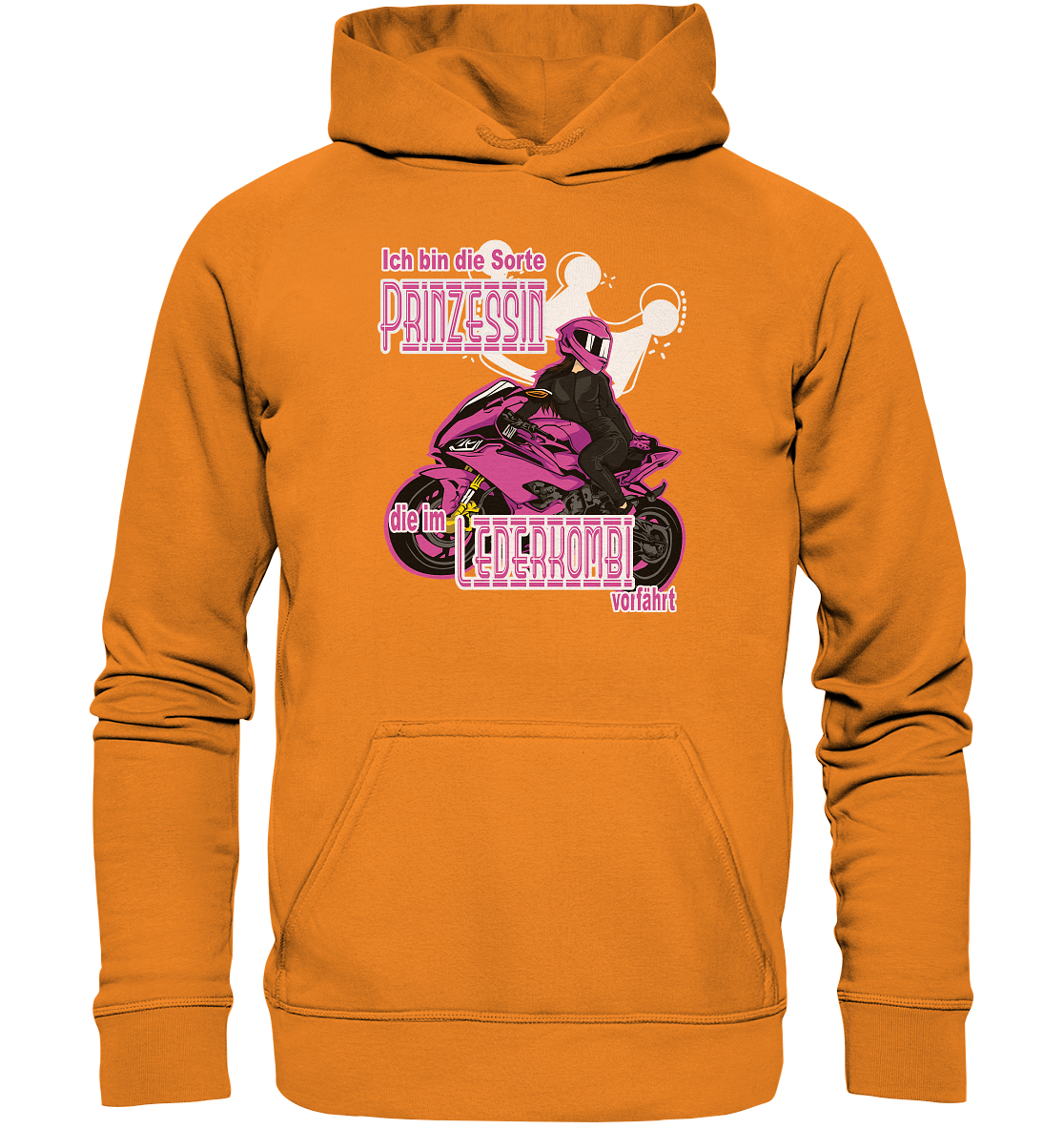 Frauenpower - Prinzessin mit Helm  - Basic Unisex Hoodie