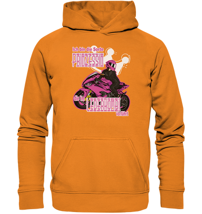 Frauenpower - Prinzessin mit Helm  - Basic Unisex Hoodie