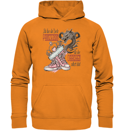 Prinzessin - die den Drachen selbst tötet - Basic Unisex Hoodie