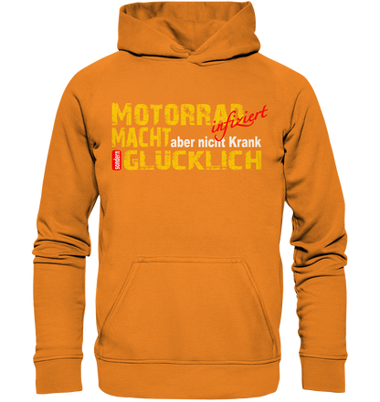 Motorrad macht Glücklich  - Basic Unisex Hoodie