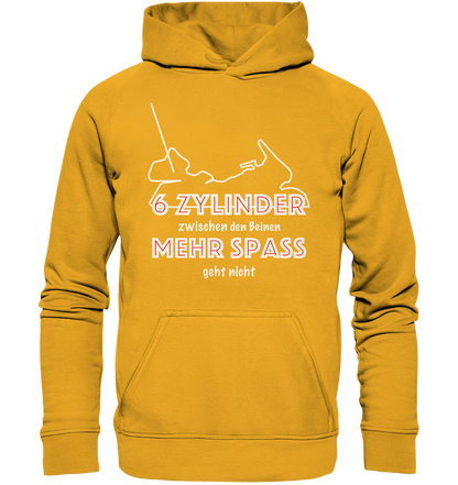 Goldwinger Spruch - 6 Zylinder - Basic Unisex Hoodie